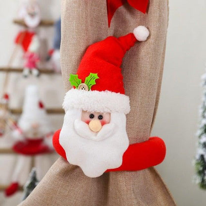 Christmas Curtain Tiebacks