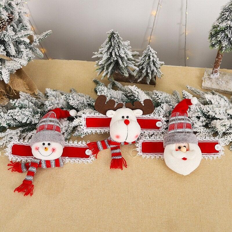 Christmas Curtain Tiebacks