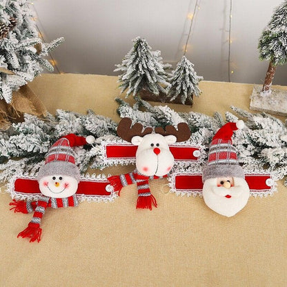 Christmas Curtain Tiebacks