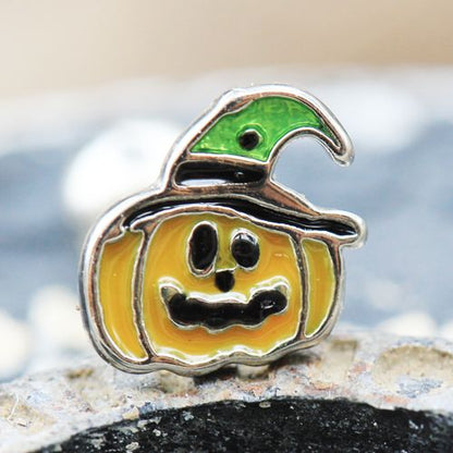 Halloween Pumpkin Cartilage Earring