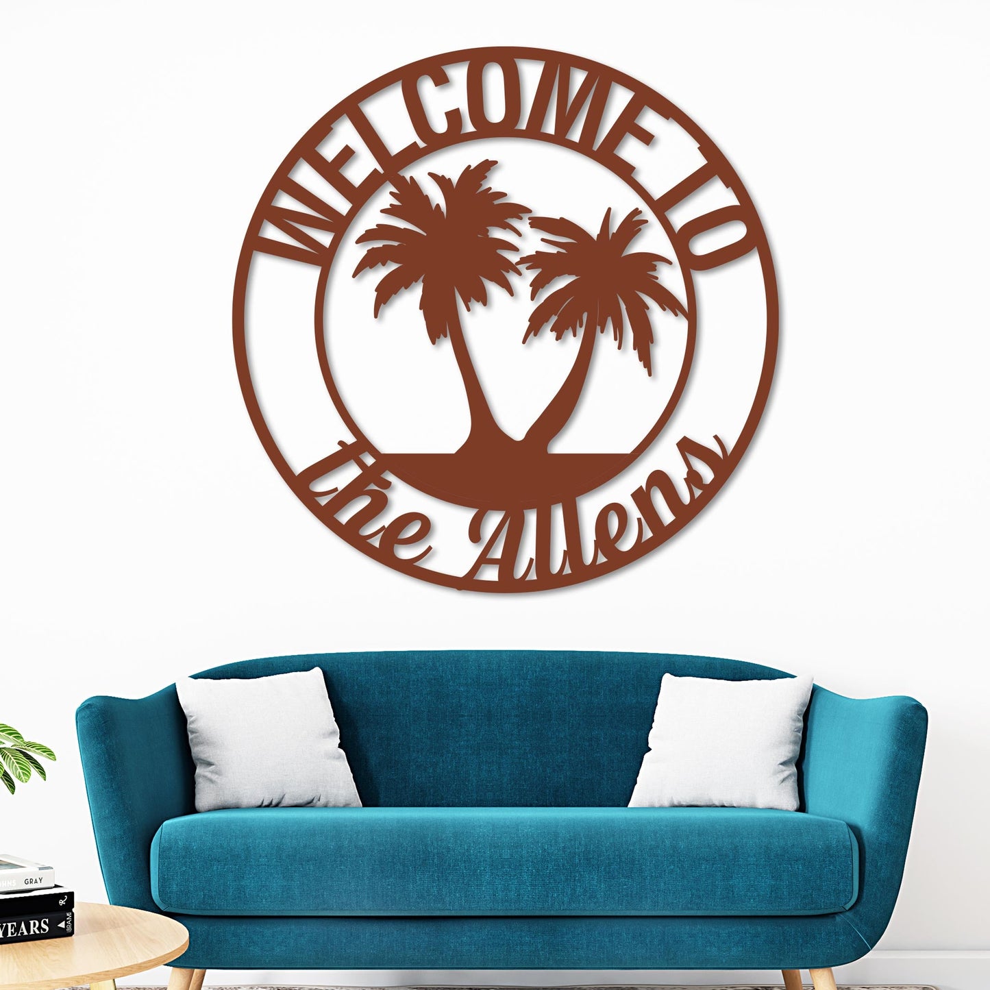 Custom Island Welcome Sign