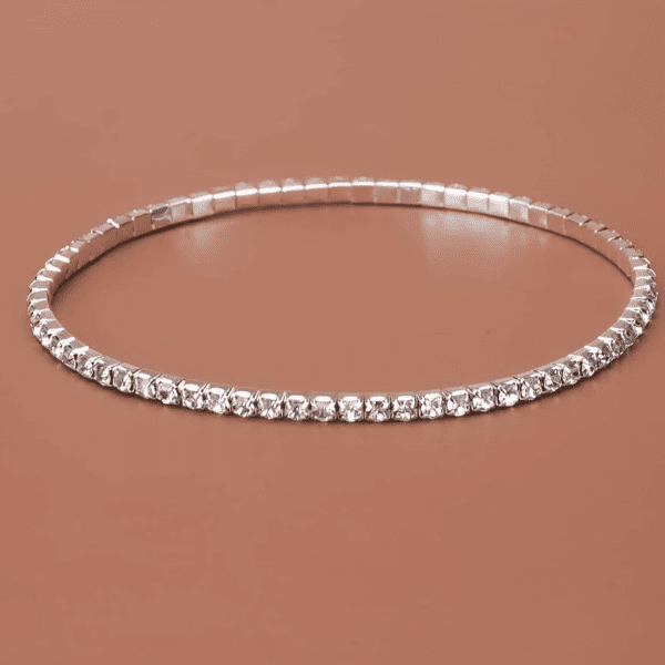 Rhinestone Stretch Anklet | Fashion Hut Jewelry