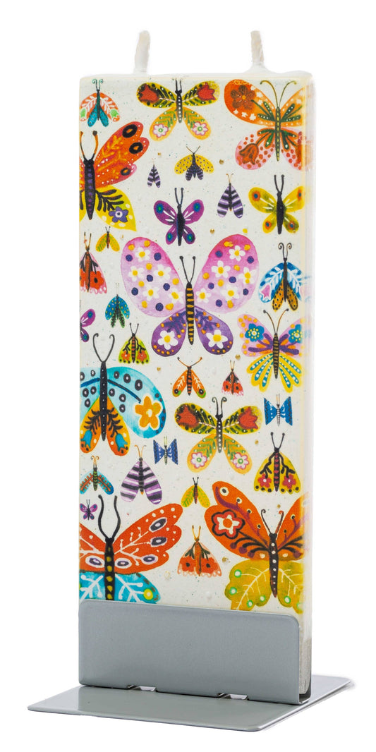 Flatyz Artsy Butterflies & Moths Candle