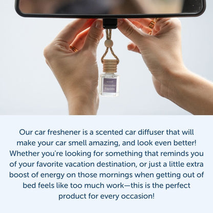 Flannel Pine Scented Car Freshener