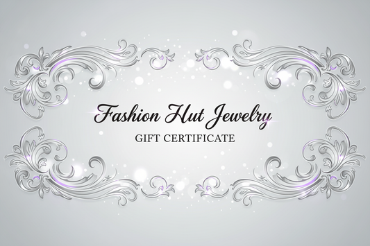 Gift Certificate Banner - Fashion Hut Jewelry