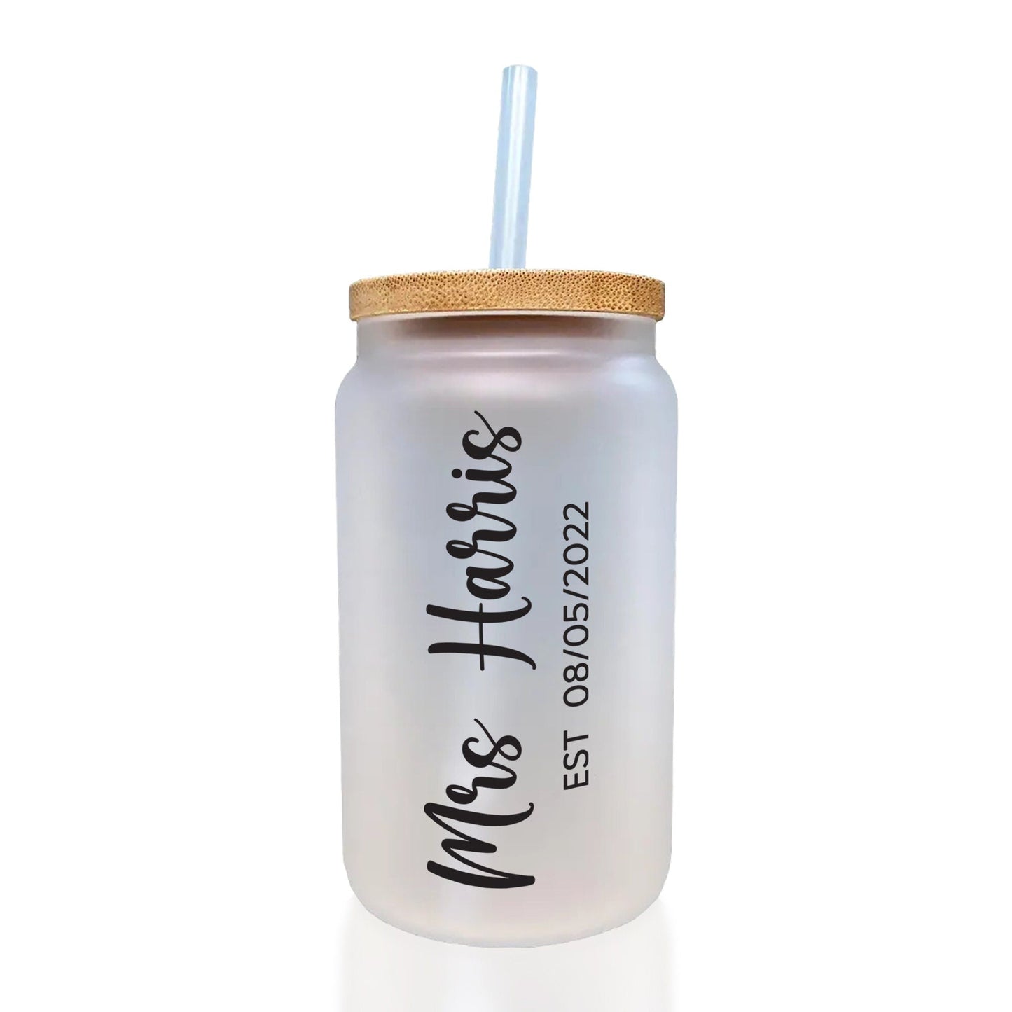 Mrs. Last Name Est Year Tote Bag Personalized Date Wedding Tote Bridal Shower Gift Honeymoon Gift Customized Wedding Gift Bridesmaid Gift