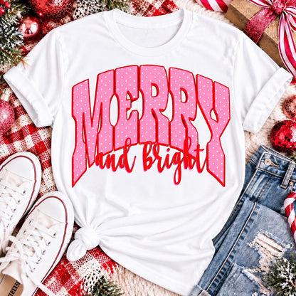Merry and Bright Graphic Apparel