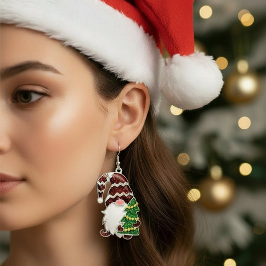 Christmas Gnome Earrings