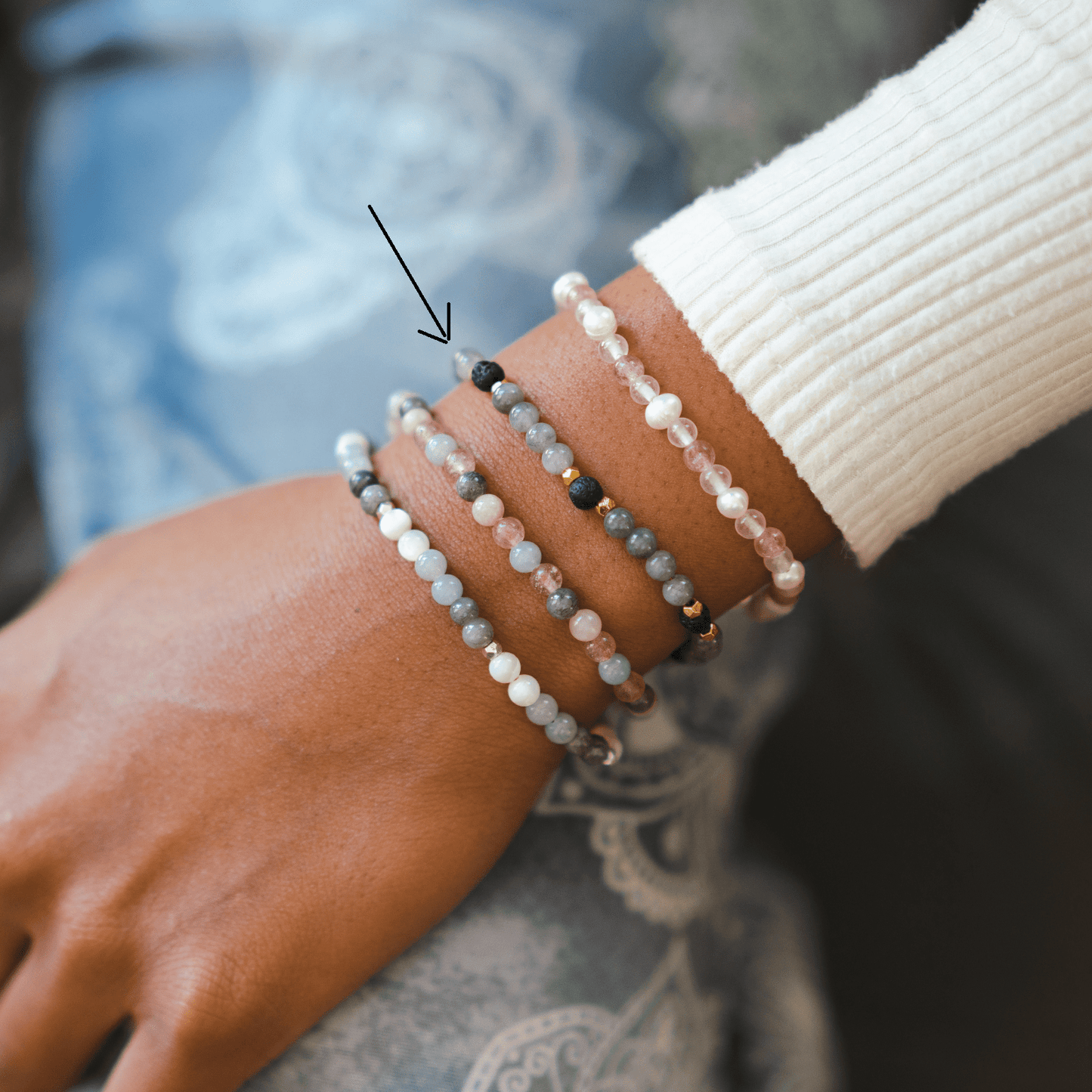 Strength + Healing 4mm Healing Bracelet | Fashion Hut Jewelry