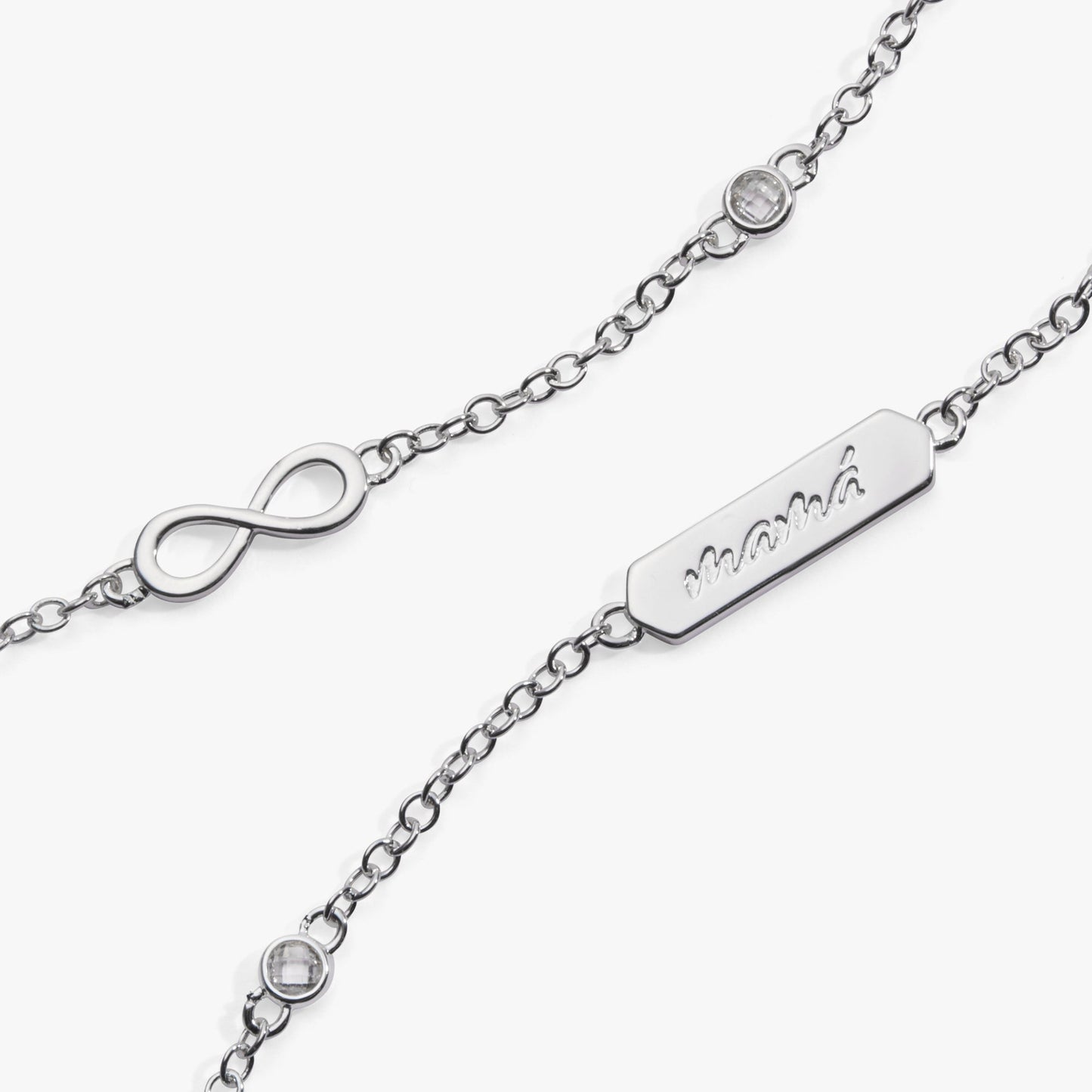 Mamá Infinity Chain Double Strand Bracelet - ALEX AND ANI