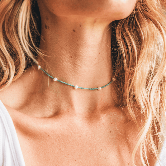 Meribella Pearl Choker Necklace | Fashion Hut Jewelry