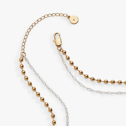 Moon Magic 2 Row Charm Necklace - ALEX AND ANI