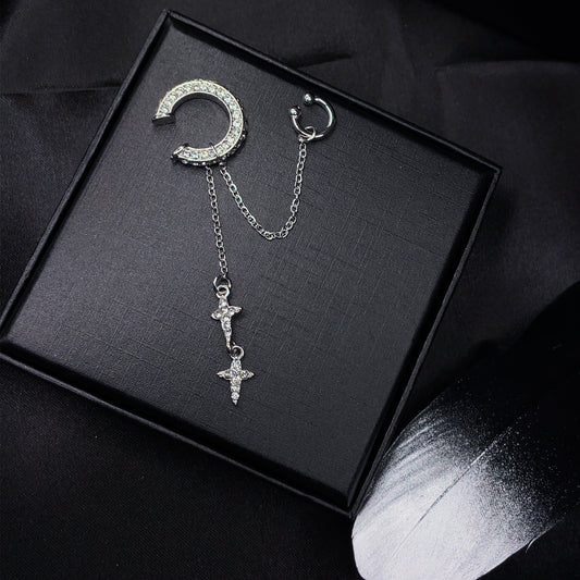 Star Drop Ear Cuff - No Piercing Required