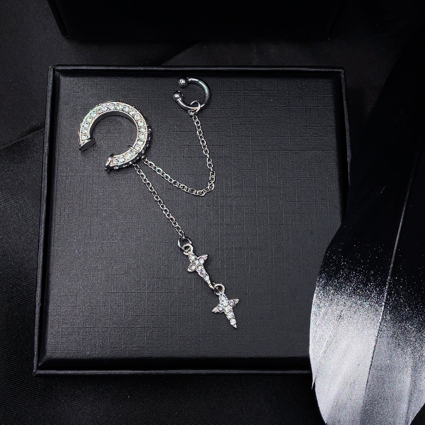 Star Drop Ear Cuff - No Piercing Required