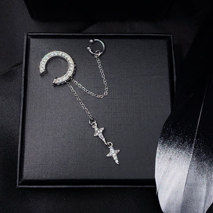Star Drop Ear Cuff - No Piercing Required