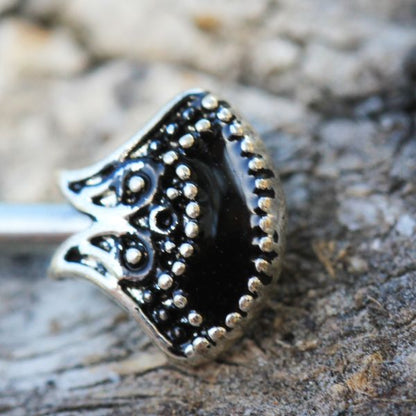 316L Stainless Steel Antique Fan Nipple Bar