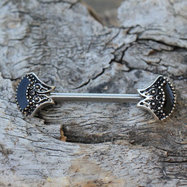316L Stainless Steel Antique Fan Nipple Bar