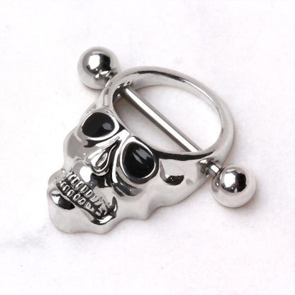 Black Eye Skull Nipple Shield Fashion Hut Jewelry