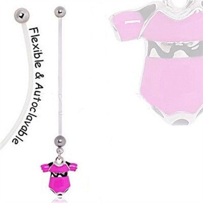 BioFlex Baby Onesie Pregnancy Navel Ring - Fashion Hut Jewelry