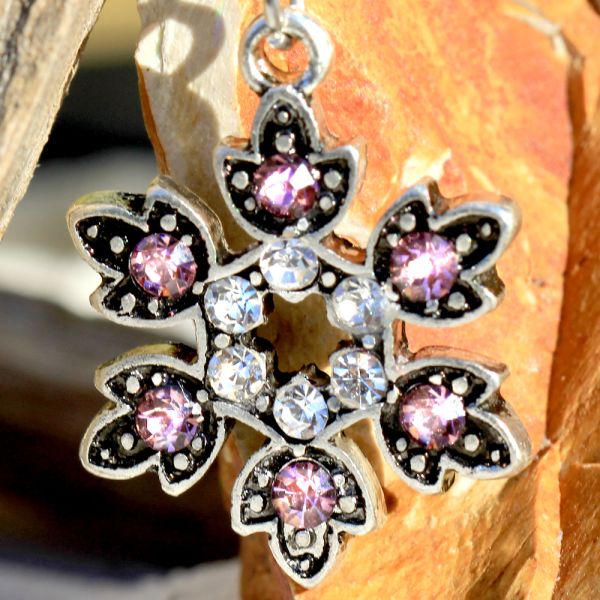 Flower Dangle Navel Ring