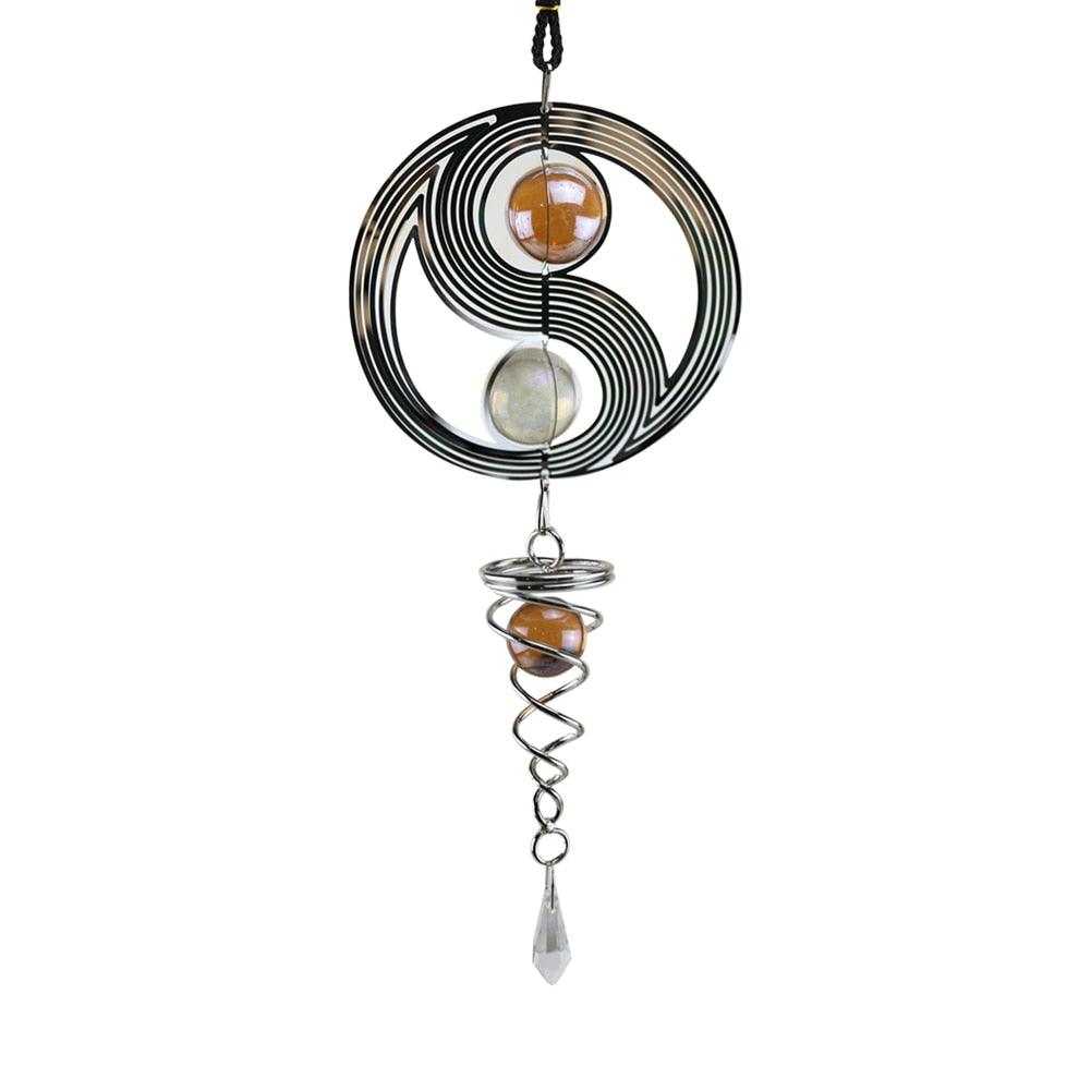 Yin-Yang Crystal Ball Wind Chime