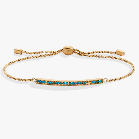 December Everyday Birthstone Pave Bolo Bracelet - ALEX AND ANI