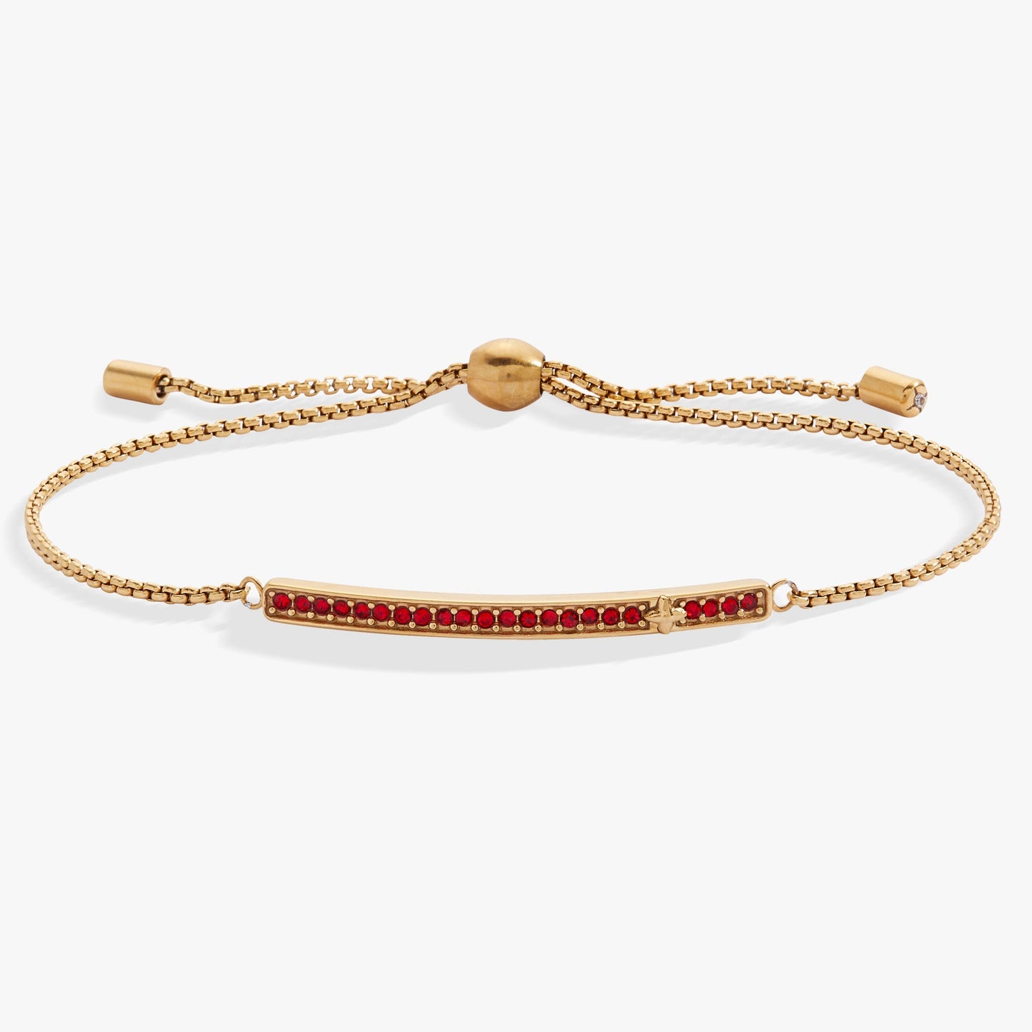 July Everyday Birthstone Pave Bolo Bracelet - ALEX AND ANI