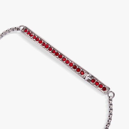 July Everyday Birthstone Pave Bolo Bracelet - ALEX AND ANI