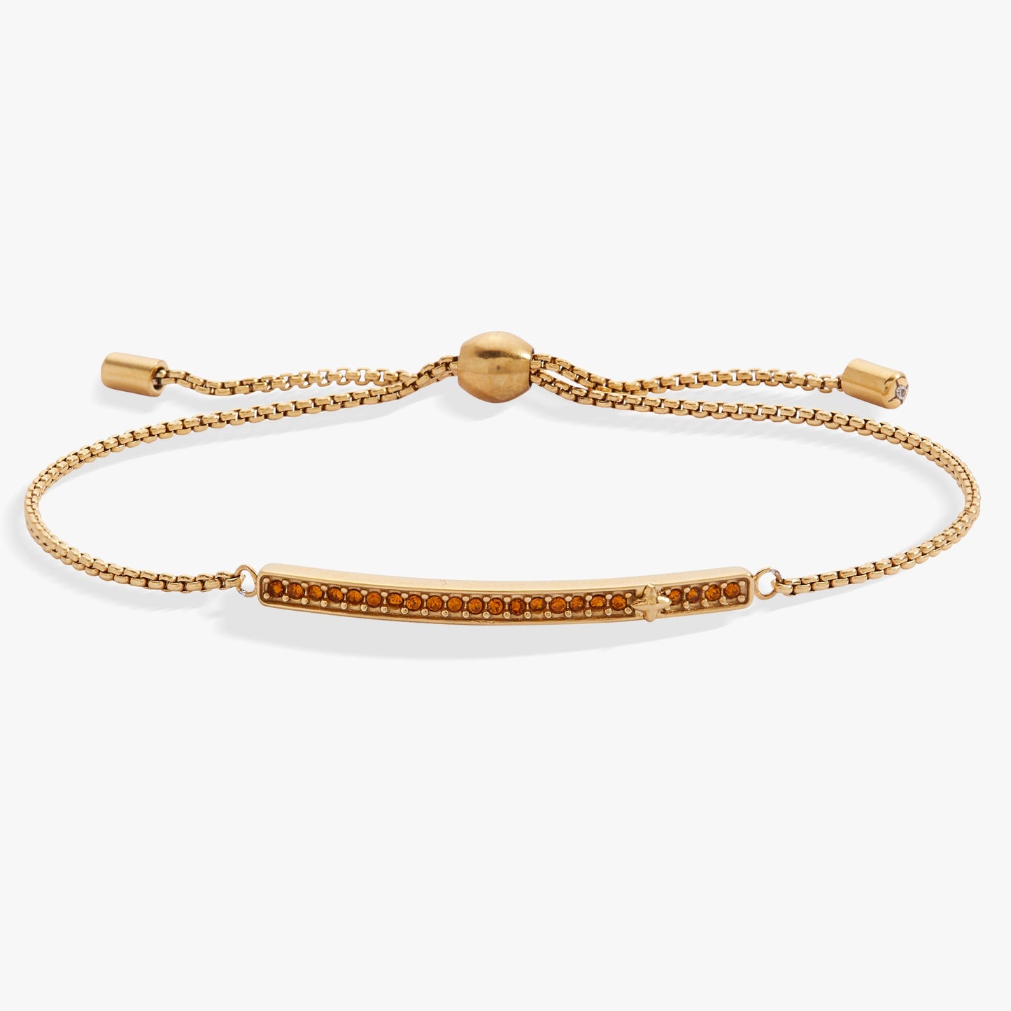 November Everyday Birthstone Pave Bolo Bracelet - ALEX AND ANI