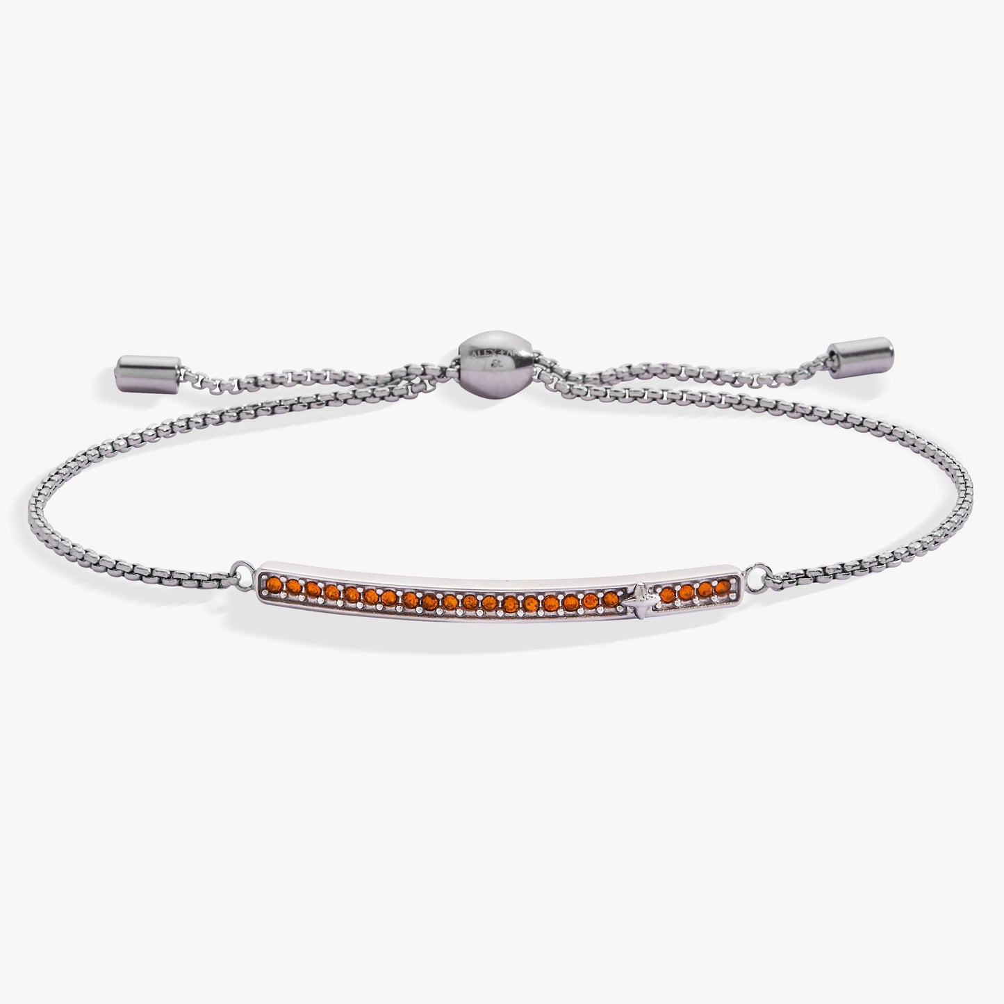 November Everyday Birthstone Pave Bolo Bracelet - ALEX AND ANI