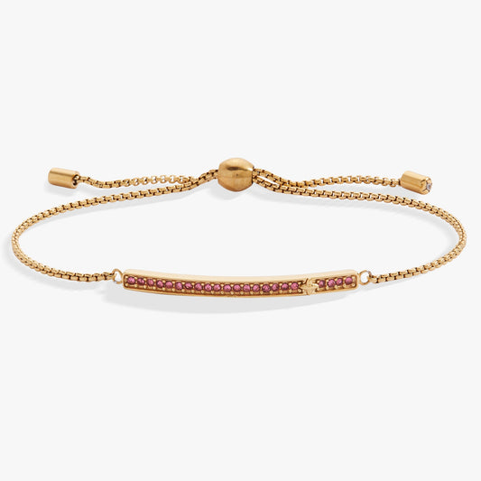 October Everyday Birthstone Pave Bolo Bracelet - ALEX AND ANI