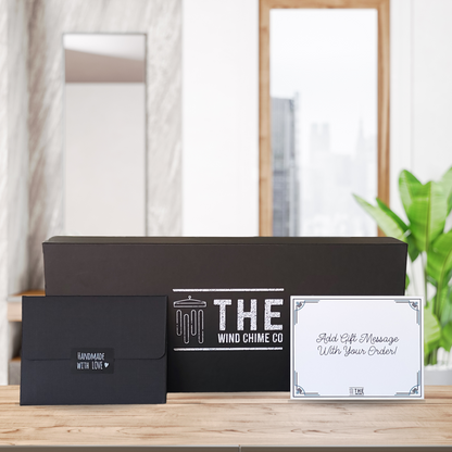 Gift Bundle - Serenity Memorial Wind Chimes, Thoughtful Gift For Special Occasions or Reflections Amazing Grace Scripture 40"