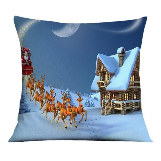 Christmas Snowflake Pillow Covers
