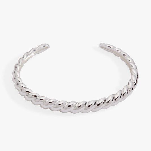 Puffy Rope Texture Cuff Bracelet