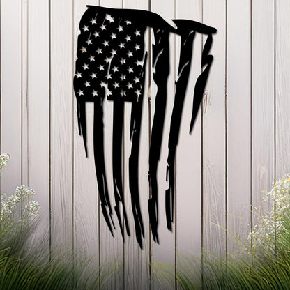 Ragged American Flag