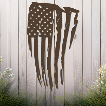 Ragged American Flag