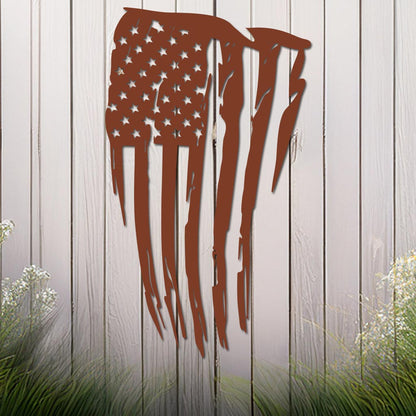 Ragged American Flag