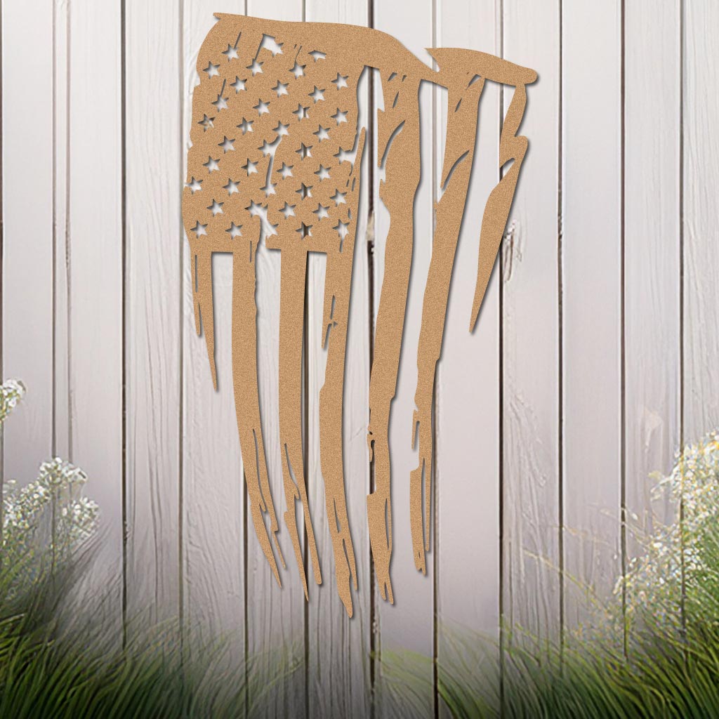 Ragged American Flag