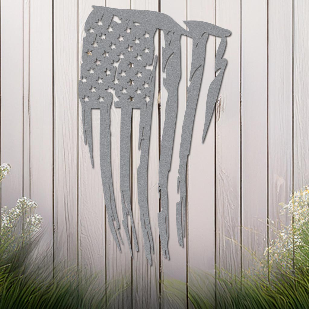 Ragged American Flag