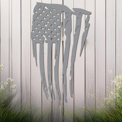 Ragged American Flag