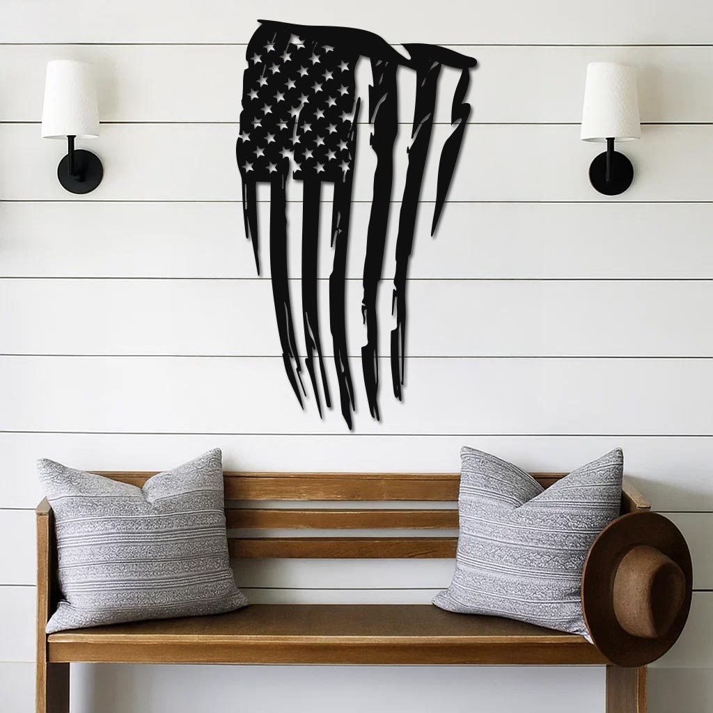 Ragged American Flag