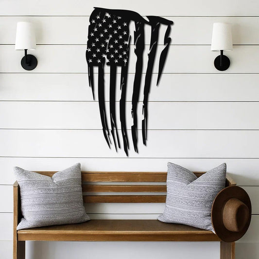 Ragged American Flag