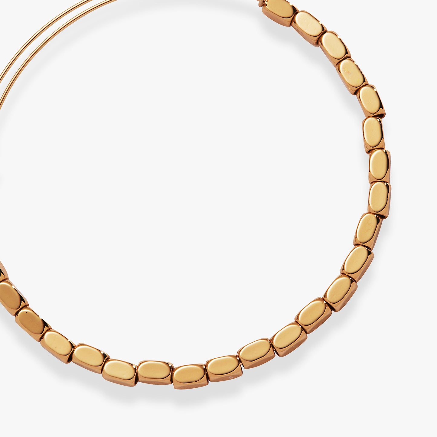 Rectangular Beaded Bangle