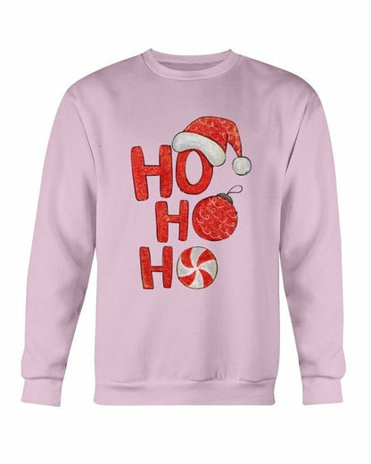 HO HO HO Santa Christmas Sweatshirt Fashion Hut Jewelry