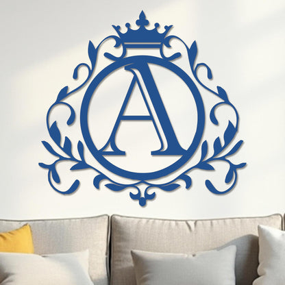 Royal Monogram Sign