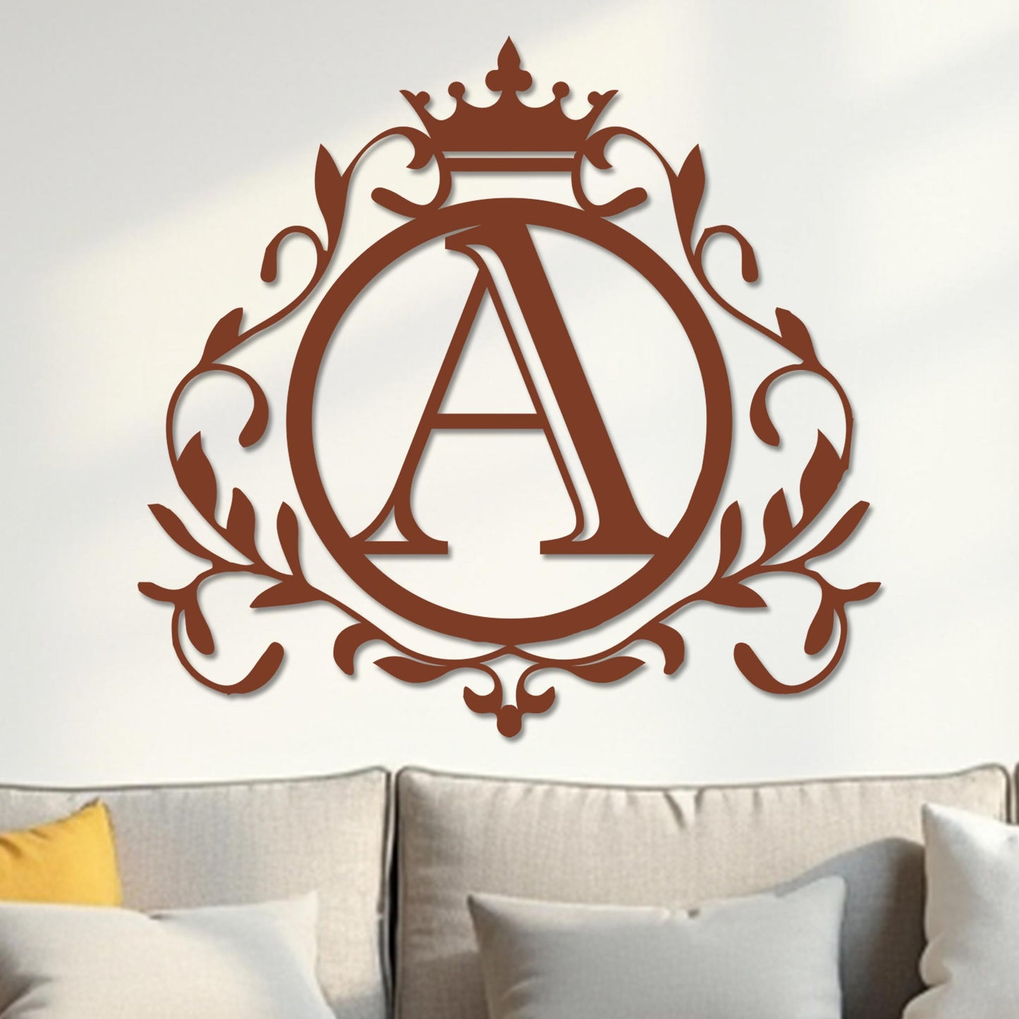 Royal Monogram Sign