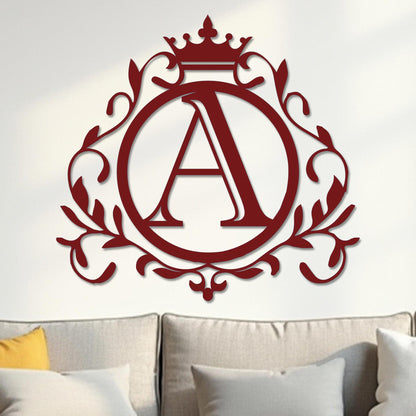 Royal Monogram Sign