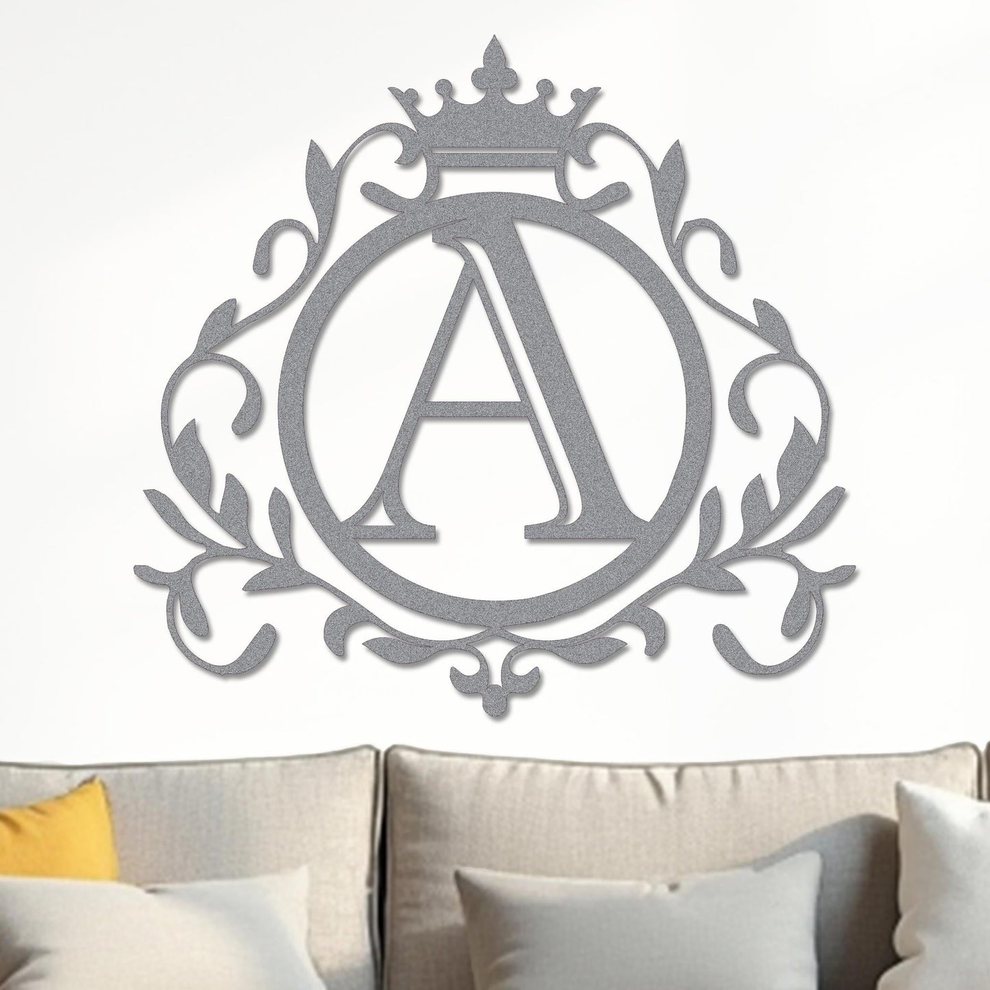 Royal Monogram Sign