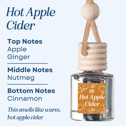 Hot Apple Cider Scented Car Freshener