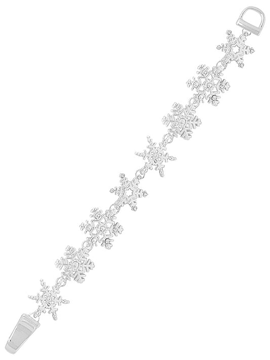 Snowflake Christmas Bracelet